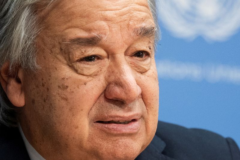 国連事務総長、ガザ即時停戦を要請　「人間性の名において」