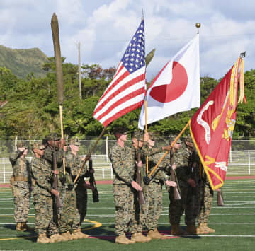 沖縄に米海兵隊「MLR」発足　中国抑止、南西防衛を強化