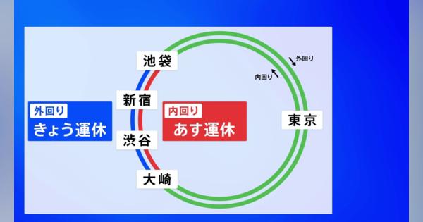 JR渋谷駅　未明から最後の線路切り替え工事　山手線 大崎・池袋駅間で運休