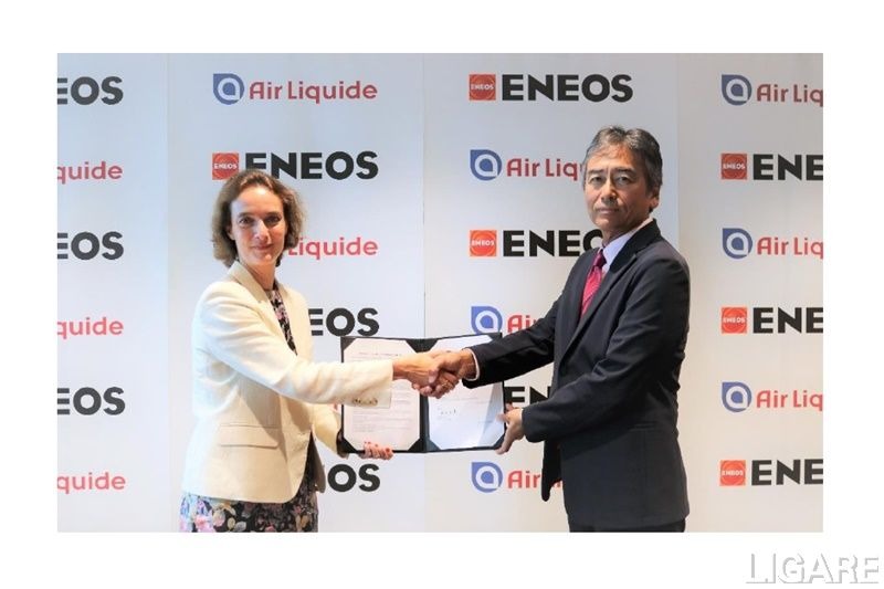 ENEOSとエア・リキード社、低炭素水素開発促進等で協業合意とMOU締結