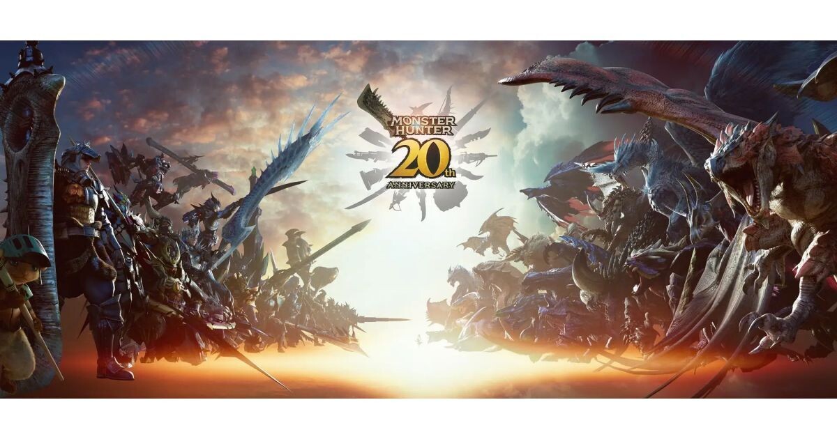 モンハン』20周年記念ビジュアル第2弾公開！ 「モンスター総選挙」も 