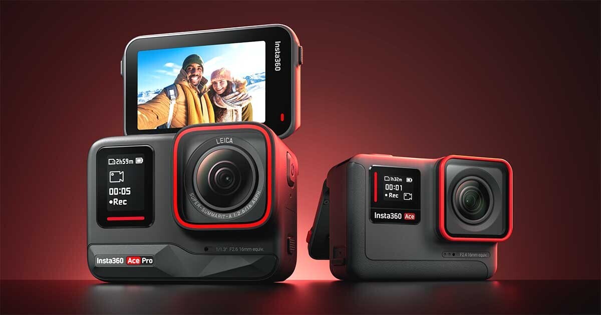 Insta360、画質を高めた新世代アクションカメラ「Insta360 Ace Pro」
