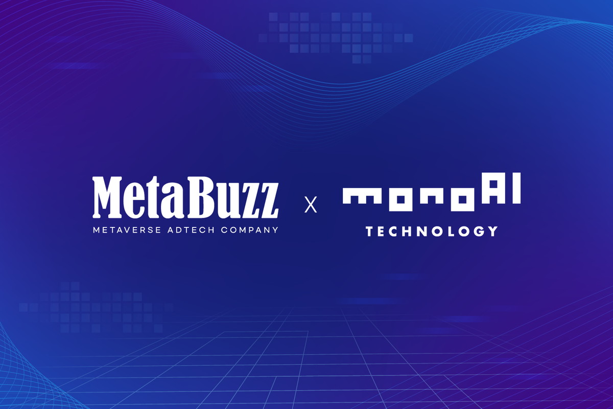 monoAI technologyとMetaBuzz、日韓におけるメタバースマーケティング事業拡大に向けて協業