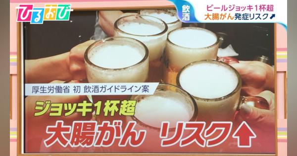 男性より女性の方がお酒に弱い？厚労省初の「飲酒ガイドライン」 自分の飲酒量、把握してますか？【ひるおび】