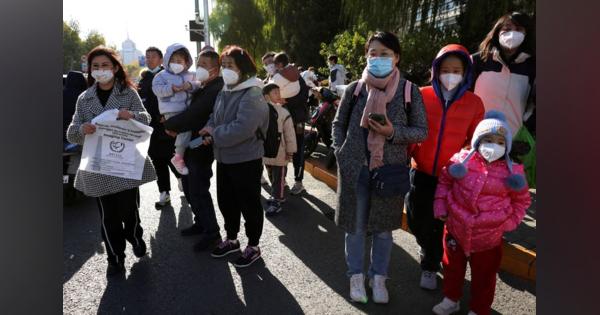 中国、発熱クリニック増設目指す　呼吸器疾患急増に対処
