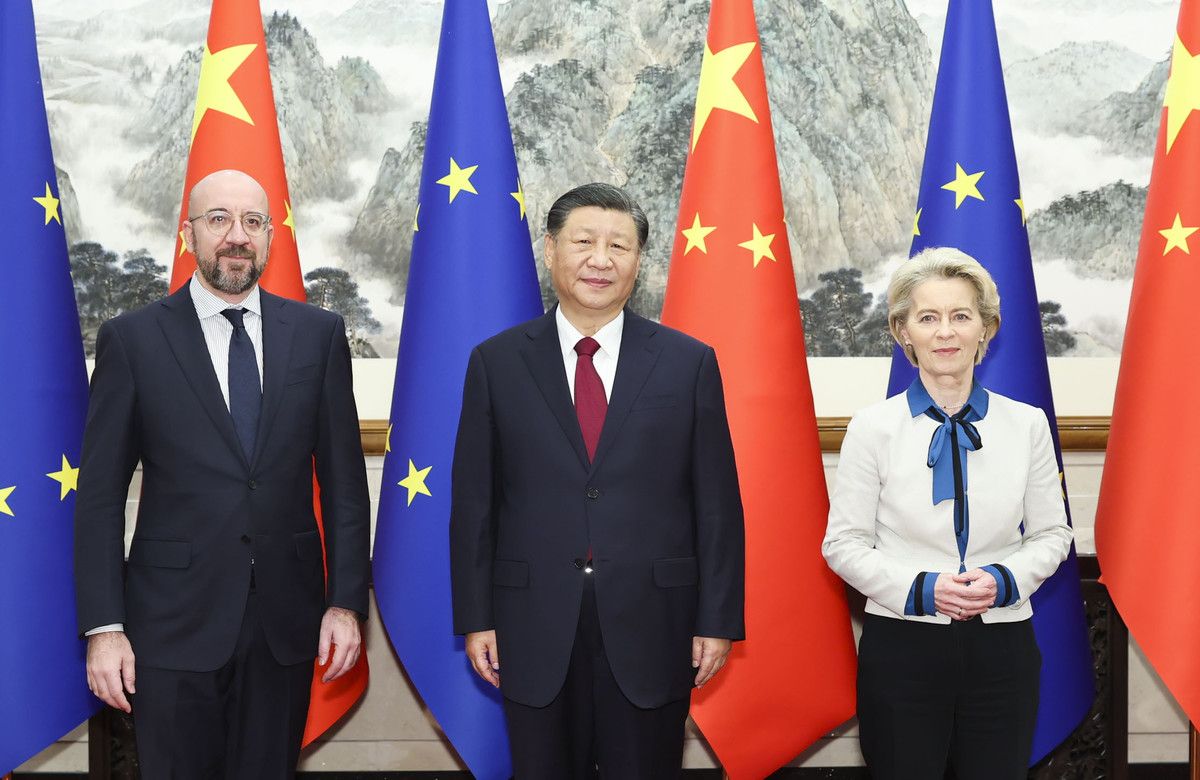 欧州との「関係強化」訴え　中国主席、ＥＵ首脳と会談