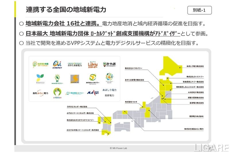 日本ガイシら、地域新電力計16社と共創　VPPシステム等を実証へ