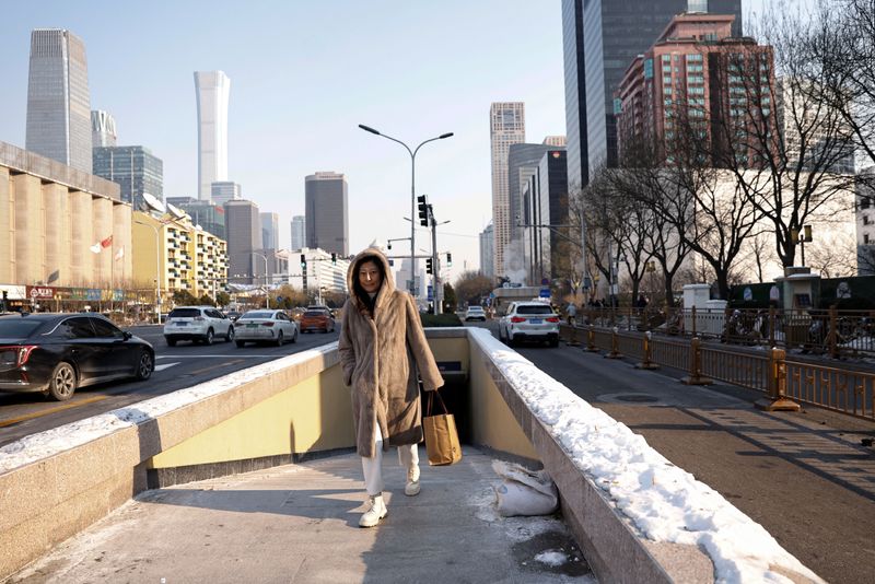 中国で寒波続く、南部の広東省でも異例の降雪　北京は－15.5度に