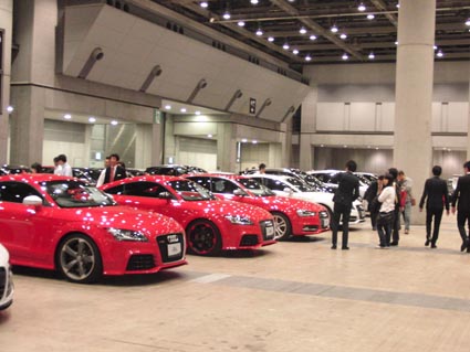 アウディジャパン 認定中古車３５０台 最大規模で展示会