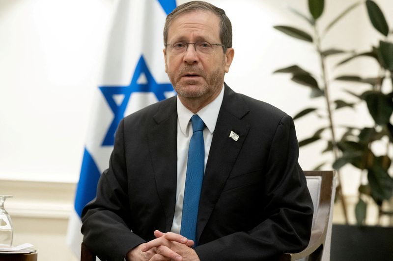 イスラエル大統領、「大量虐殺」巡るＩＣＪ提訴は残虐行為と非難