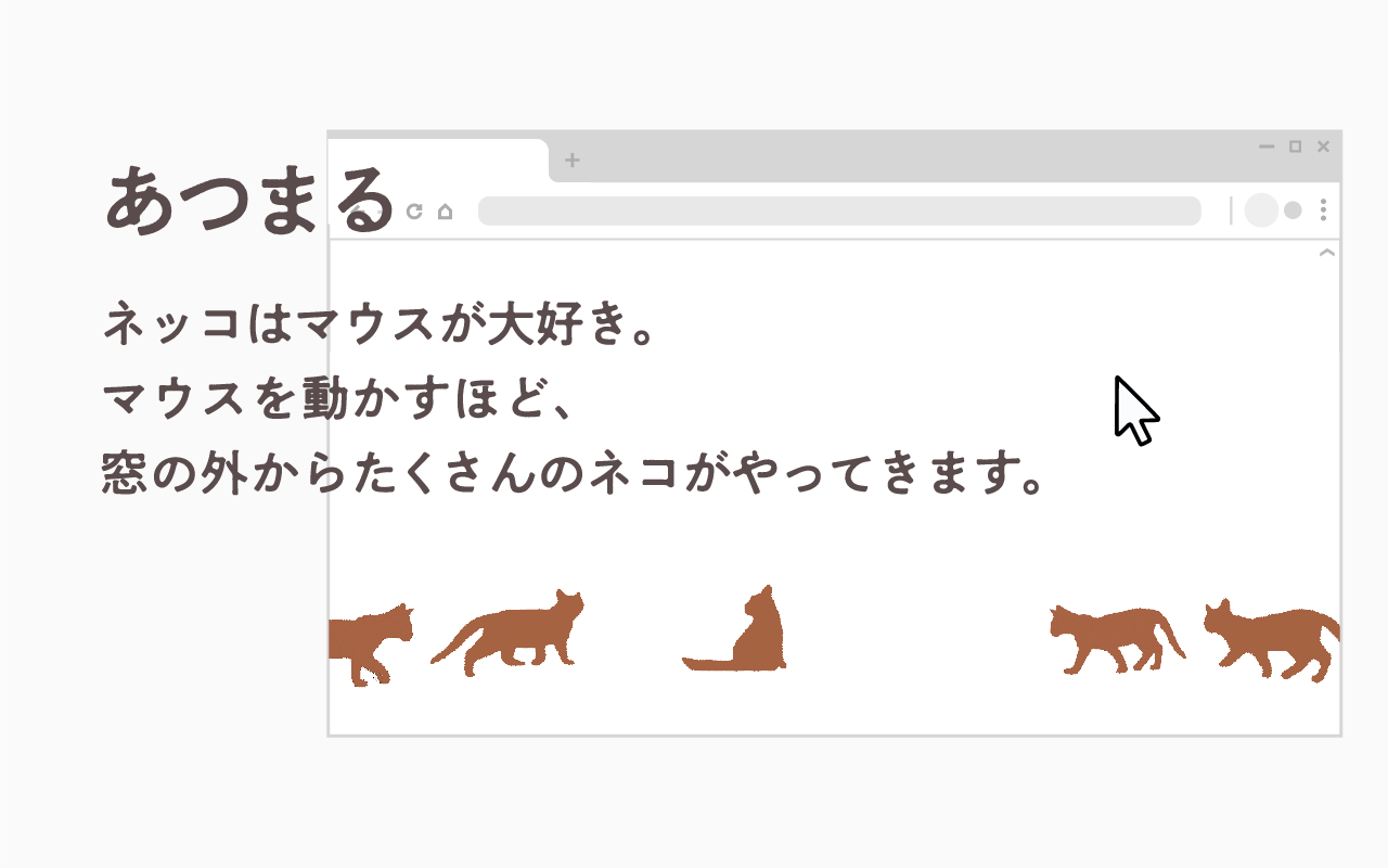 ネコがたわむれるだけのChrome拡張、「阿部寛のホームページ」で利用可能に　有志が対策パッチ開発