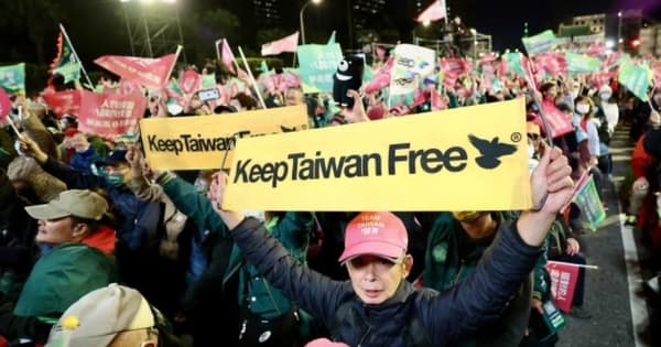 中国、台湾総統選で「正しい選択」せよと警告　アメリカには「口出し」を非難