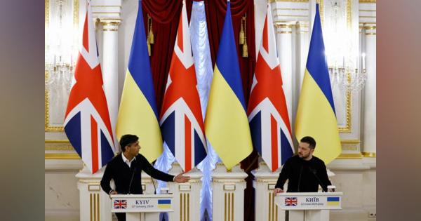 英がウクライナと安保協定、首相キーウ訪問で　軍事支援も増額