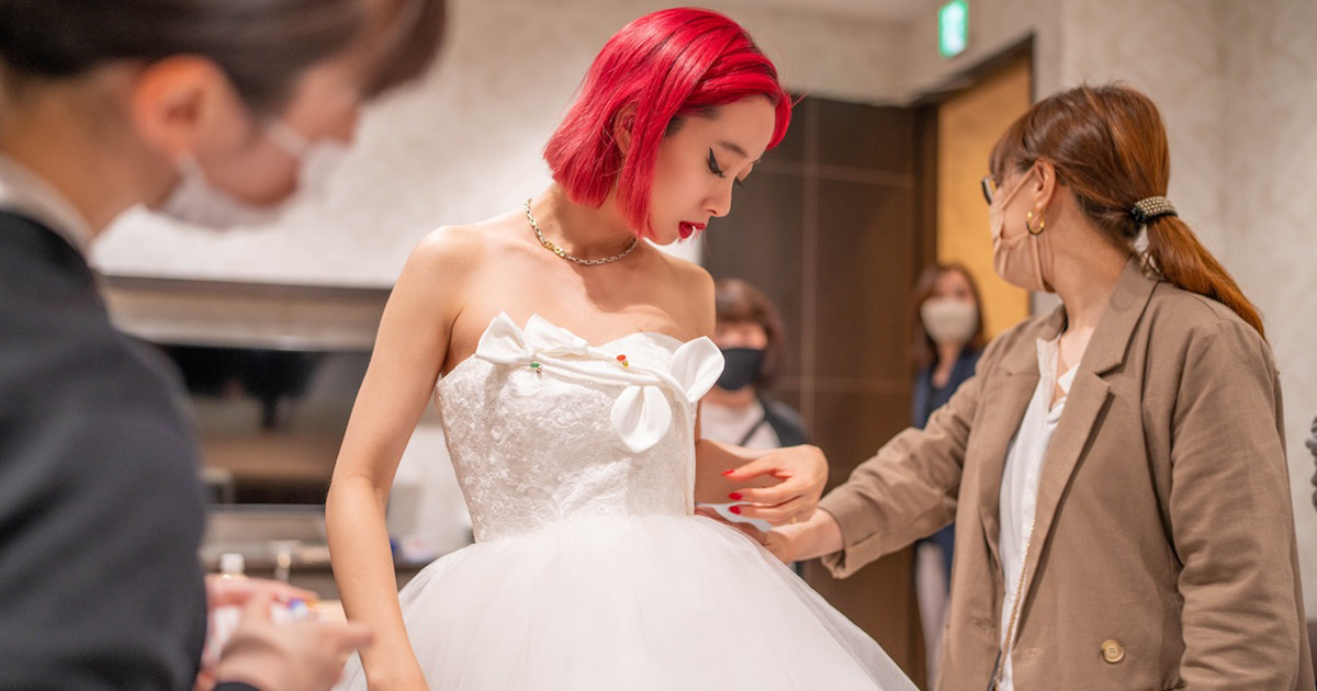 結婚式はアップサイクルのウエディングドレスを制作　AMIAYAと学ぶサステナビリティ最終回