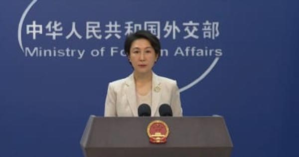 台湾への「祝意」代表団派遣計画に厳重申し入れ　中国外交部