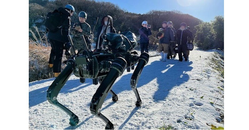 被災地支援に“ロボット犬”　陸上自衛隊が運用中　避難所への誘導支援などに活用