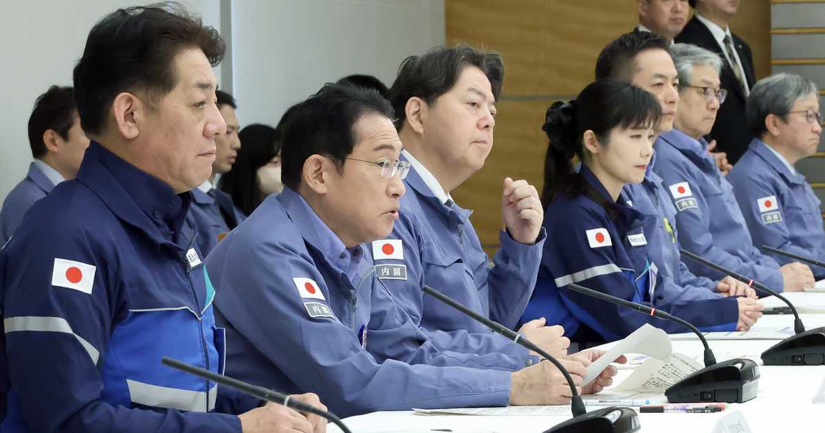 能登空港、２７日から民航機運航も　岸田首相、ボランティア受け入れ支援を指示