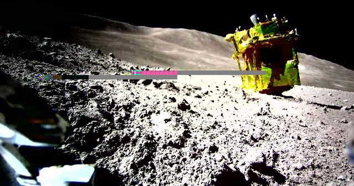 ピンポイントの月面着陸に成功　実証機スリム、「倒立」で　月面ロボ画像で判明