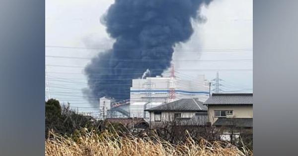 愛知のJERA火力発電所で爆発　けが人なし、5時間後鎮火
