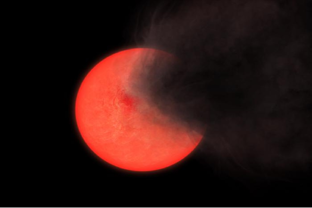 宇宙空間に煙を吐き出す、新種の赤色巨星「オールドスモーカー」発見
