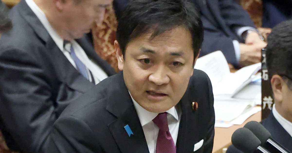 トリガー条項の凍結解除目指す国民民主・玉木雄一郎代表、与党との協議離脱を表明