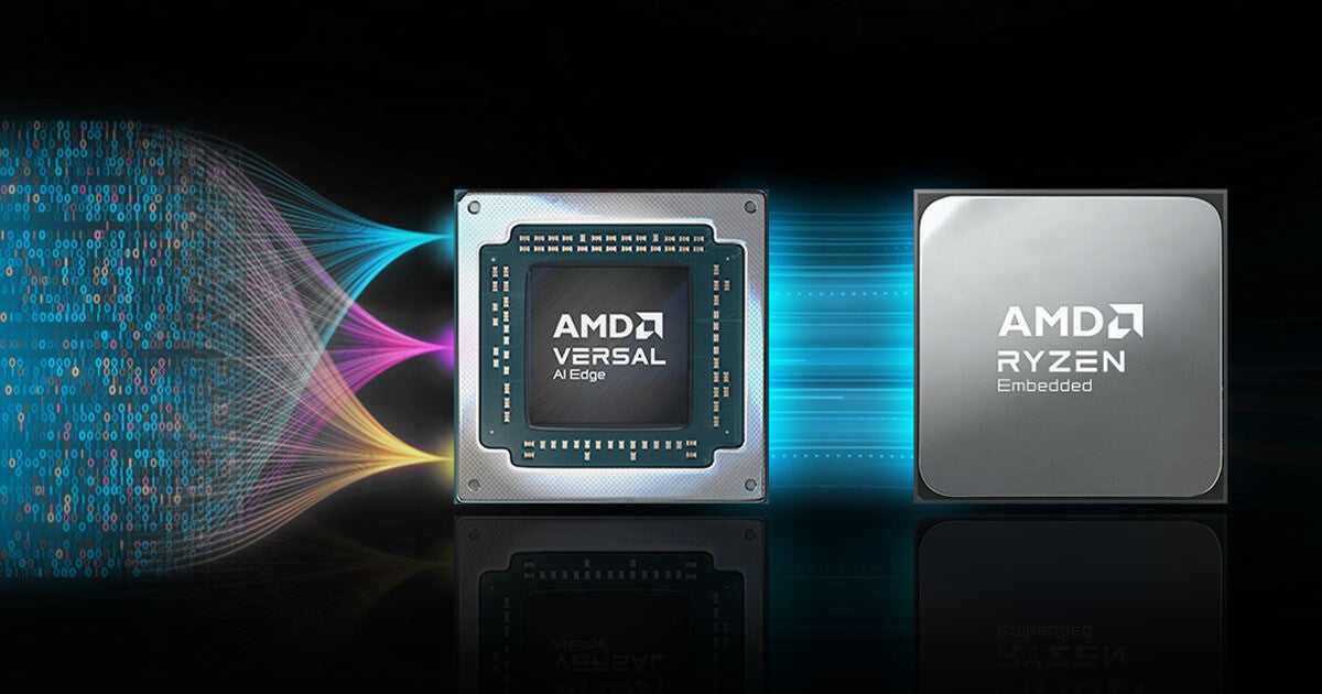 AMD、RyzenとVeralを組み合わせたエッジ向けソリューション「AMD Embedded+」を発表