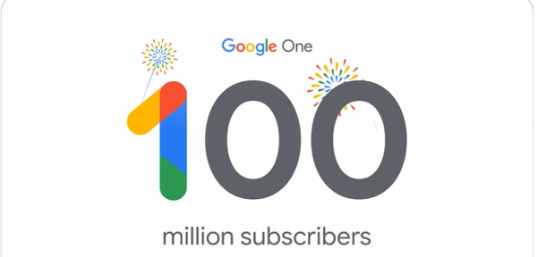 Google One加入者数が1億人を突破、ピチャイCEOが発表。Gemini AI機能追加で加入者増を狙う