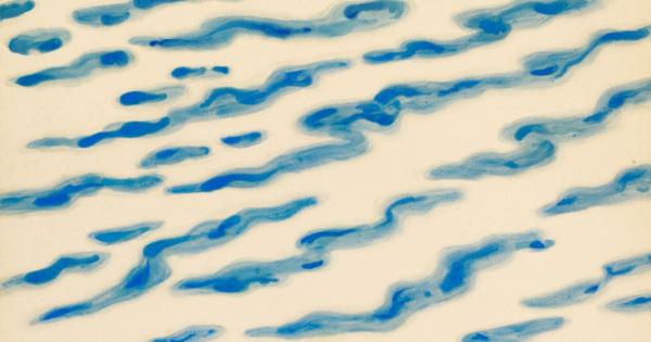 福田平八郎の未発表作品「水」見つかる　重文「漣」より複雑な波模様