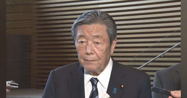 【速報】自民党・森山総務会長「納税の関係はない」修正申告の必要性なしとの認識　派閥の裏金めぐる調査結果を岸田総理に報告