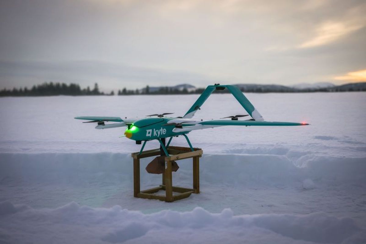 ノルウェーのドローン配送企業Aviantがスキーリゾートに事業を拡大