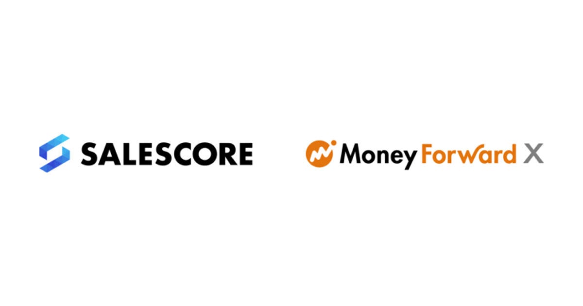 マネーフォワード、金融機関向けの営業支援領域でSALESCOREと業務提携