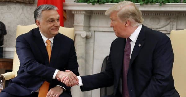 トランプ氏再選なら「ウクライナに一銭も出さない」とハンガリー首相　米支援停止で戦争終結と