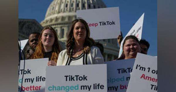 TikTok禁止法案可決　米下院、国内事業の売却要求