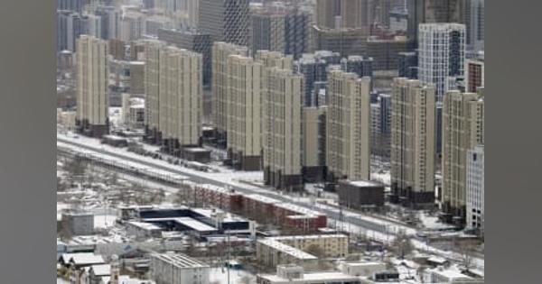 中国の住宅価格、59都市で下落　2月、不動産市況の低迷続く