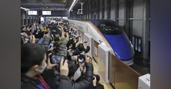 金沢―福井、2日間で6万人利用　延伸開業の北陸新幹線