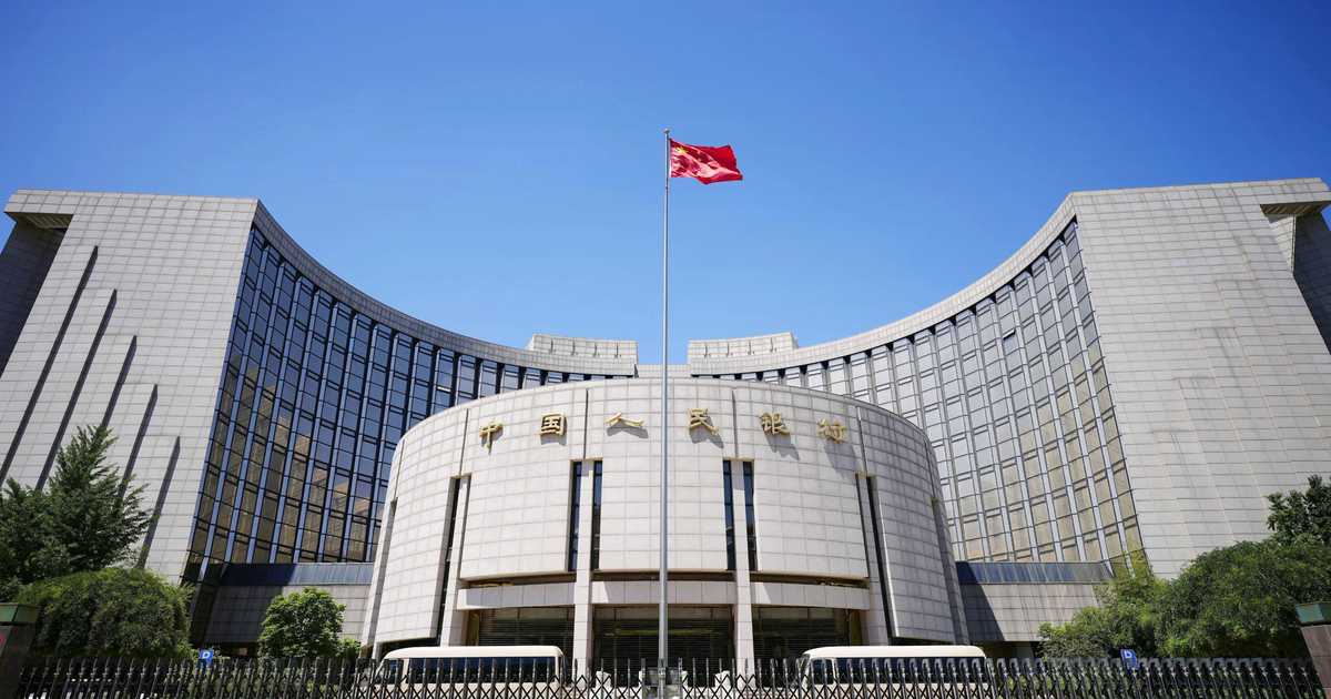 中国人民銀行が政策金利を３・４５％で維持　７カ月連続の据え置き