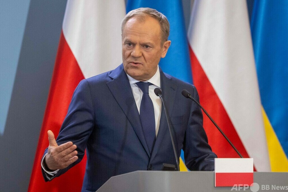 欧州は「戦争前夜」 ポーランド首相が警鐘