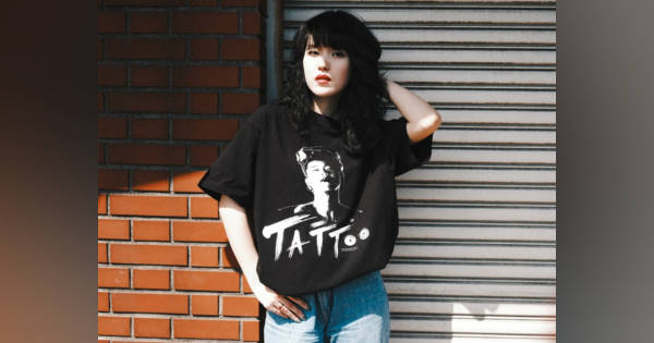 中森明菜がアパレル企業と初コラボ、名曲「TATTOO」をモチーフにしたT