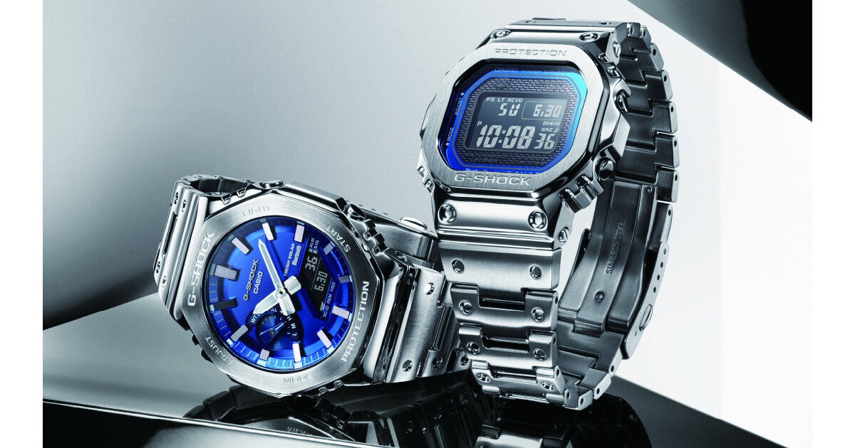 カシオ G-SHOCK GMW-B5000 フルメタル GMW-B5000D-1JF高価買取事例 
