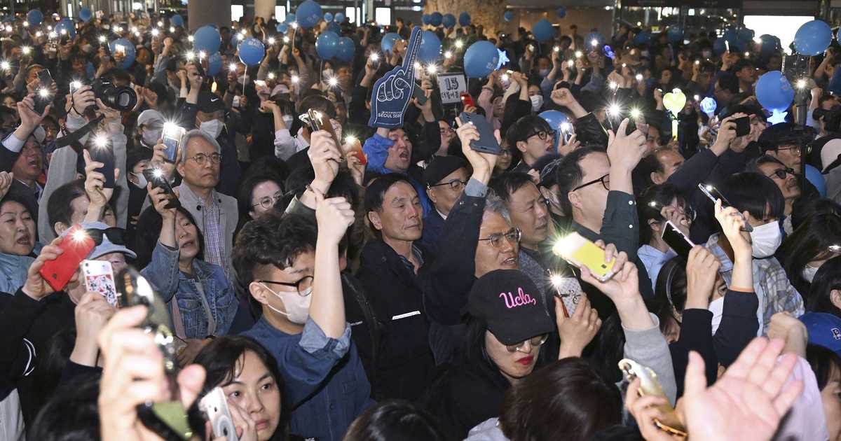 韓国総選挙、投票始まる　「ねじれ国会」解消の成否が焦点に　大勢判明は１１日未明