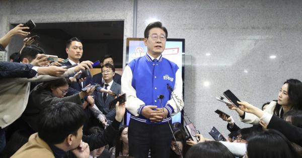 韓国総選挙、最大野党が単独過半数　与党敗北　尹政権に打撃