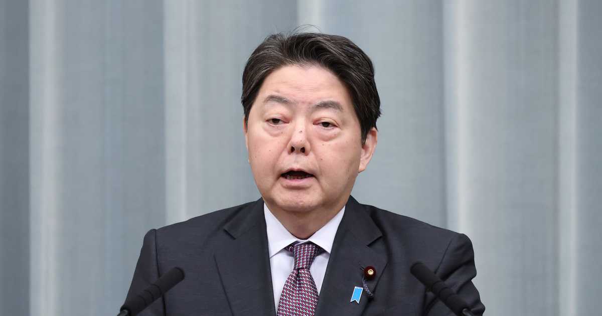 韓国総選挙　林芳正官房長官「関係改善を日韓両国国民が実感できるよう韓国側と意思疎通を続ける」
