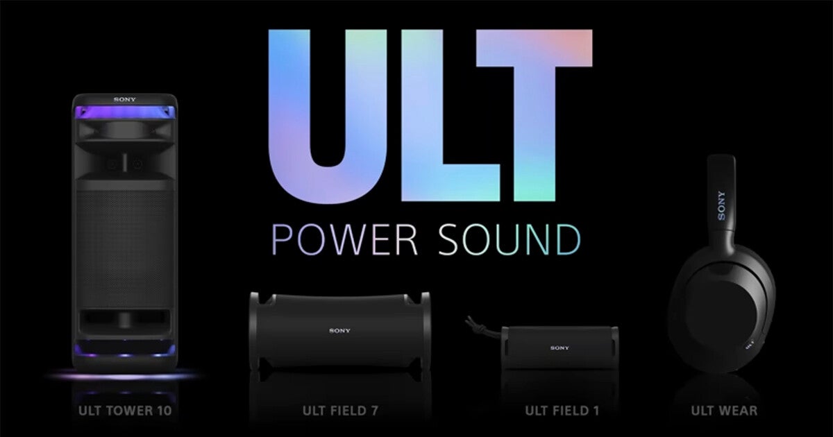 ソニーの重低音新シリーズ「ULT」海外発表 ヘッドホンとスピーカー計4製品展開