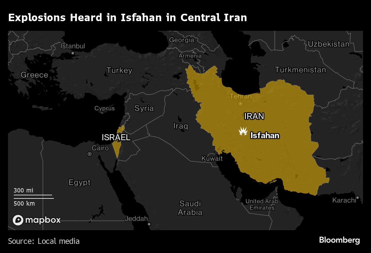 イスラエルがイランに報復攻撃と米当局者－イラン国内報道は抑制的