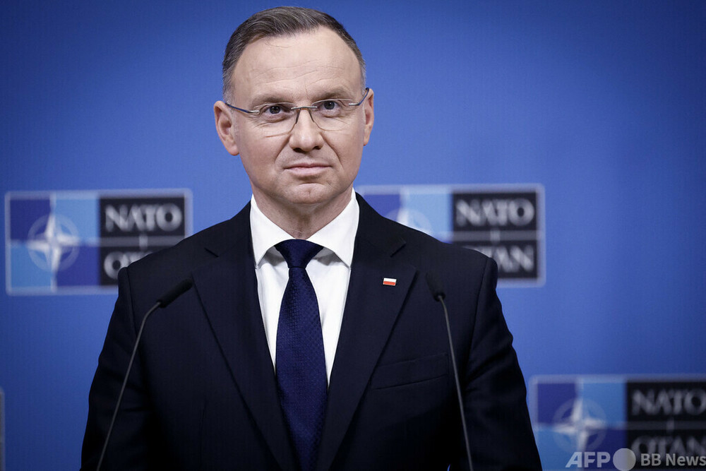 NATOの核兵器配備受け入れ「用意ある」 ポーランド大統領