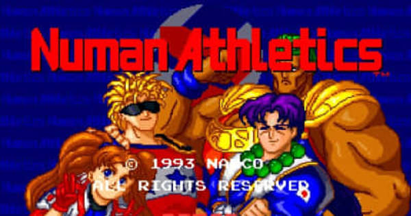 ナムコのスポーツゲーム「ニューマンアスレチックス」がアーケード