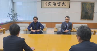 Jリーグ・野々村チェアマンが池田知事を表敬訪問　「地域のクラブを盛り上げてほしい」　香川