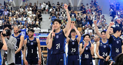 参戦1年目、福井ブローウィンズがB2昇格決定　バスケB3プレーオフ準決勝　徳島に96-86