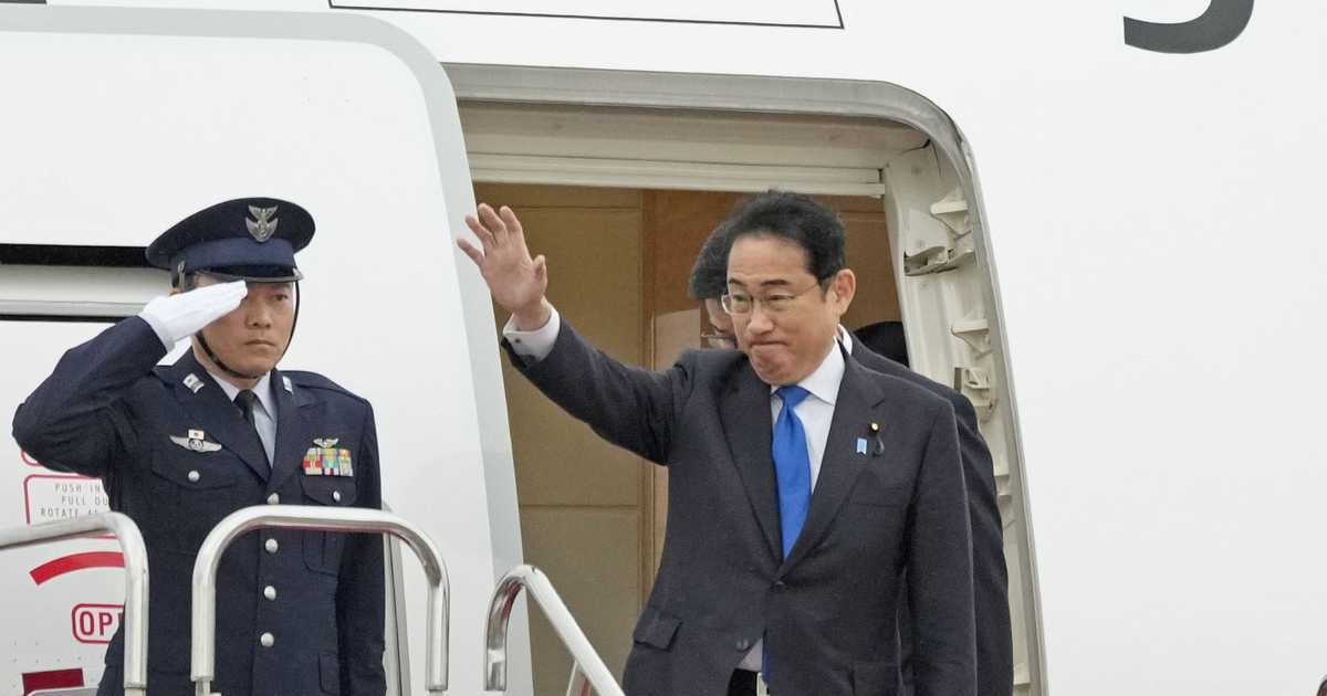 岸田文雄首相、仏と南米に出発　ＯＥＣＤ演説で経済安保への貢献訴え