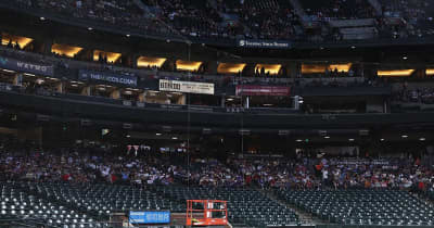 ドジャース戦で「MVP」コールのまさかの男　球場モニターに映り「野球は最高のスポーツ」とX称賛